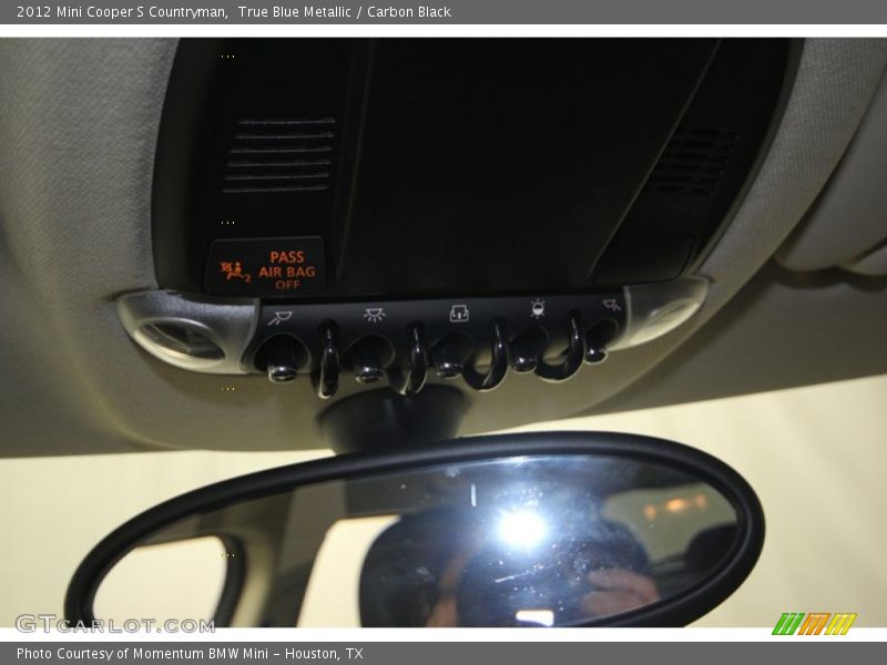 True Blue Metallic / Carbon Black 2012 Mini Cooper S Countryman