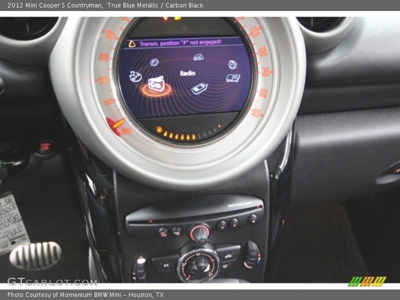 True Blue Metallic / Carbon Black 2012 Mini Cooper S Countryman