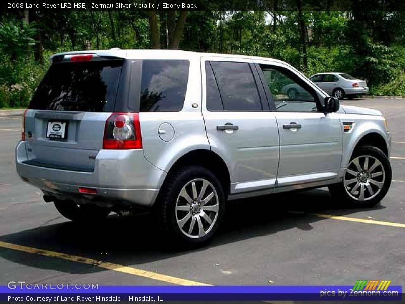 Zermatt Silver Metallic / Ebony Black 2008 Land Rover LR2 HSE