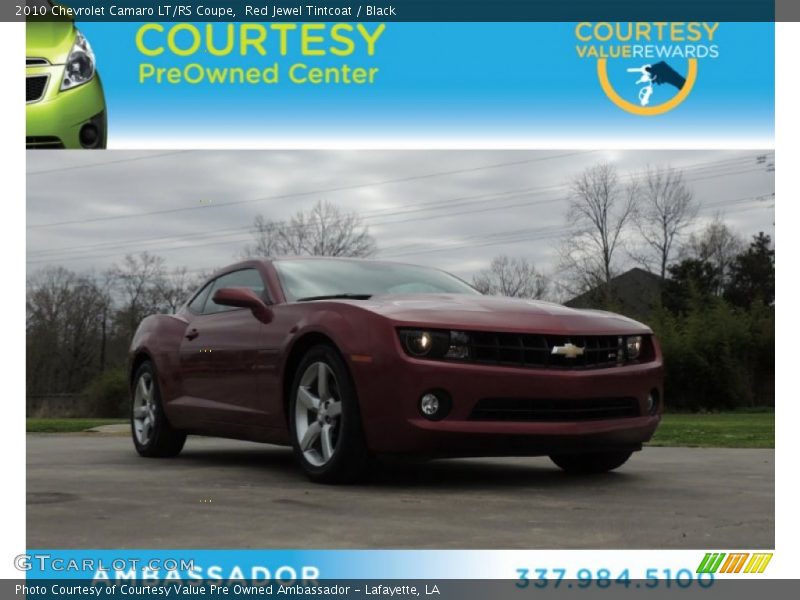 Red Jewel Tintcoat / Black 2010 Chevrolet Camaro LT/RS Coupe