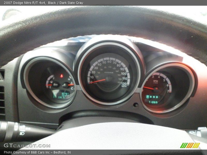 Black / Dark Slate Gray 2007 Dodge Nitro R/T 4x4