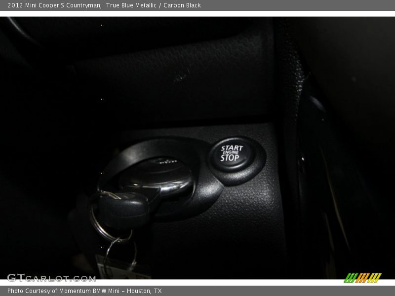 True Blue Metallic / Carbon Black 2012 Mini Cooper S Countryman