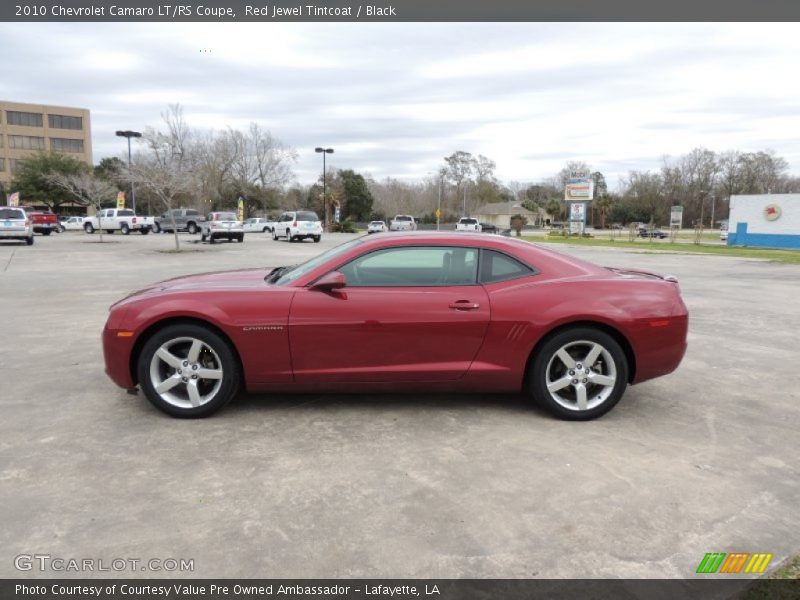 Red Jewel Tintcoat / Black 2010 Chevrolet Camaro LT/RS Coupe