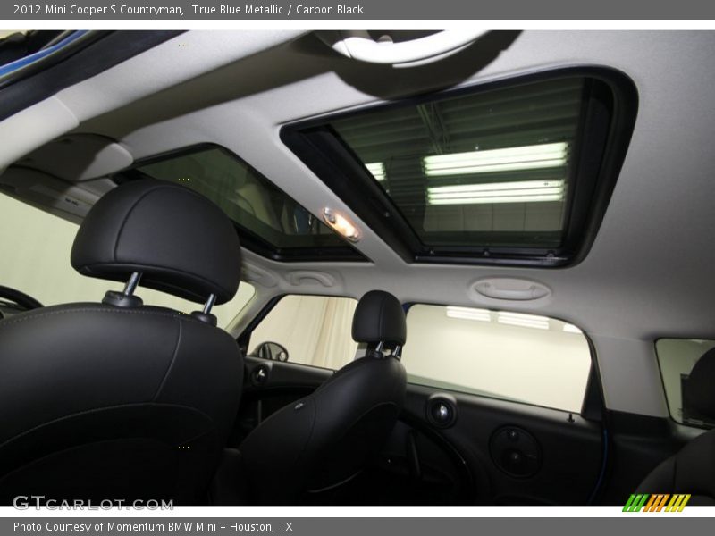 Sunroof of 2012 Cooper S Countryman