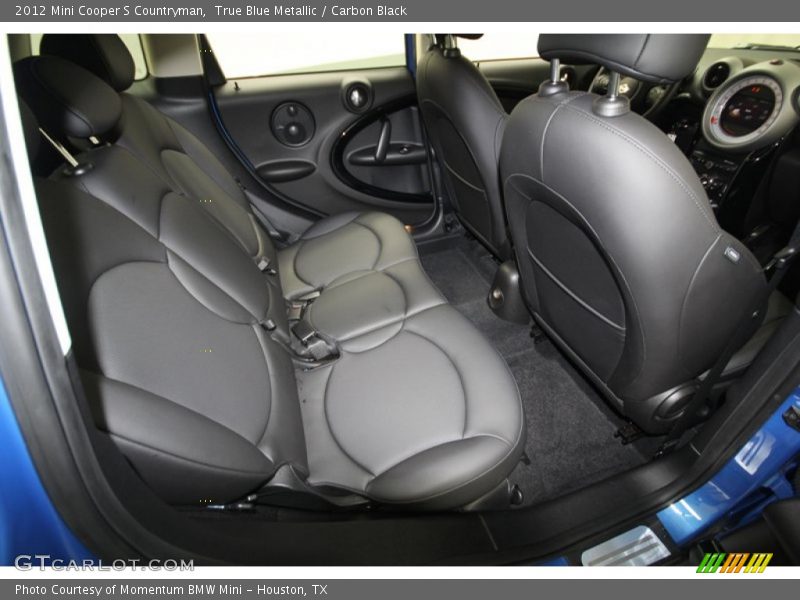 Rear Seat of 2012 Cooper S Countryman