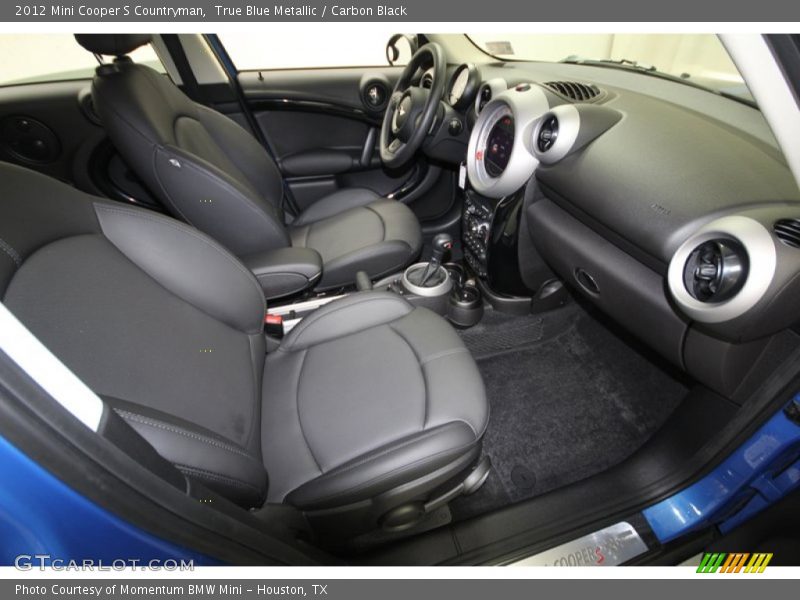 Front Seat of 2012 Cooper S Countryman