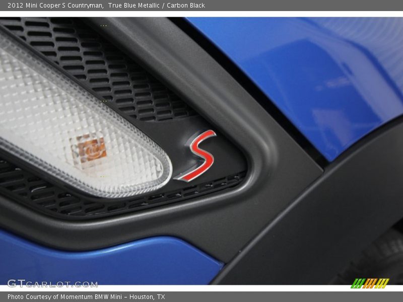 True Blue Metallic / Carbon Black 2012 Mini Cooper S Countryman