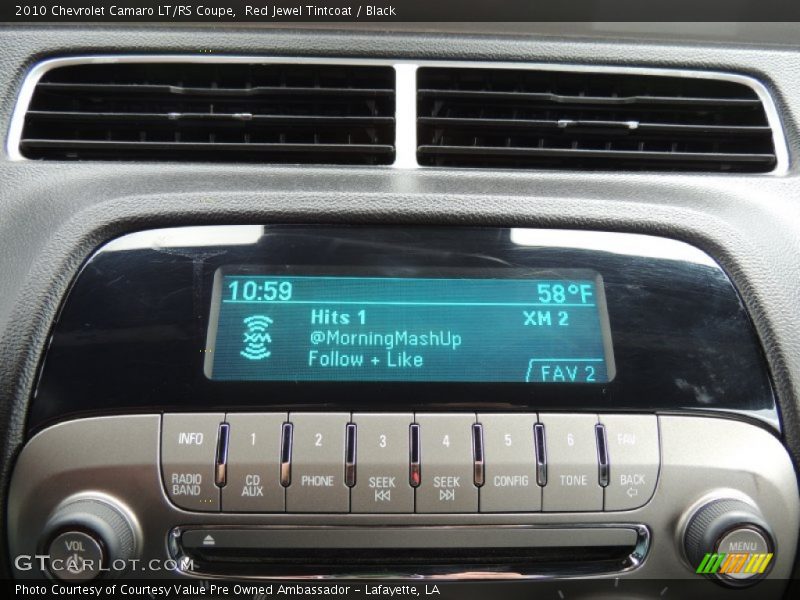 Red Jewel Tintcoat / Black 2010 Chevrolet Camaro LT/RS Coupe