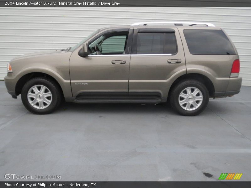 Mineral Grey Metallic / Dove Grey 2004 Lincoln Aviator Luxury