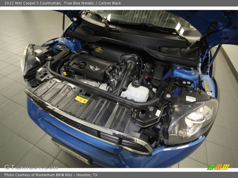  2012 Cooper S Countryman Engine - 1.6 Liter DI Twin-Scroll Turbocharged DOHC 16-Valve VVT 4 Cylinder