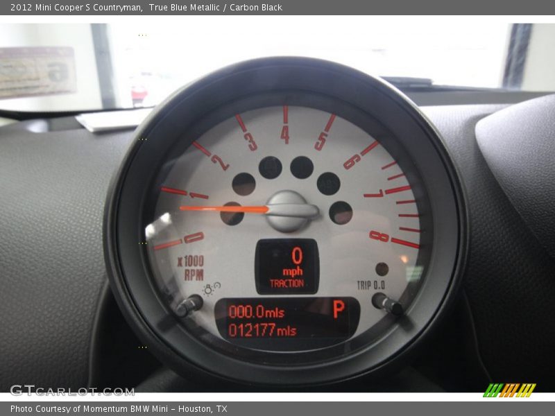 True Blue Metallic / Carbon Black 2012 Mini Cooper S Countryman