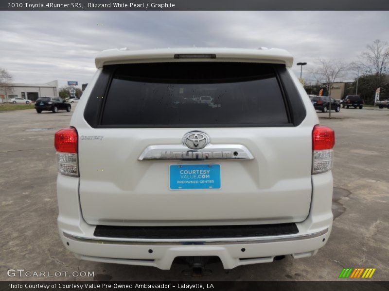 Blizzard White Pearl / Graphite 2010 Toyota 4Runner SR5