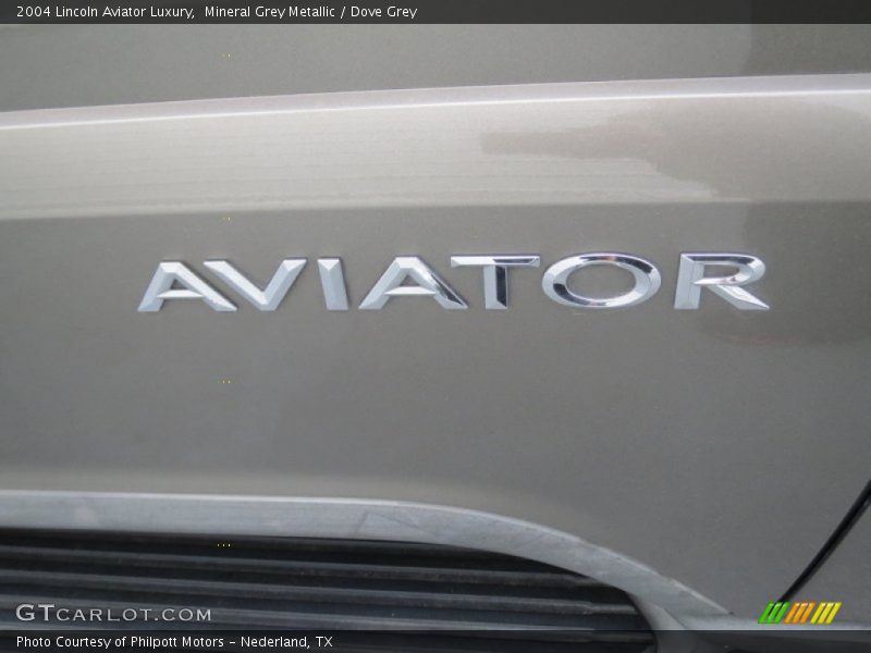 Mineral Grey Metallic / Dove Grey 2004 Lincoln Aviator Luxury