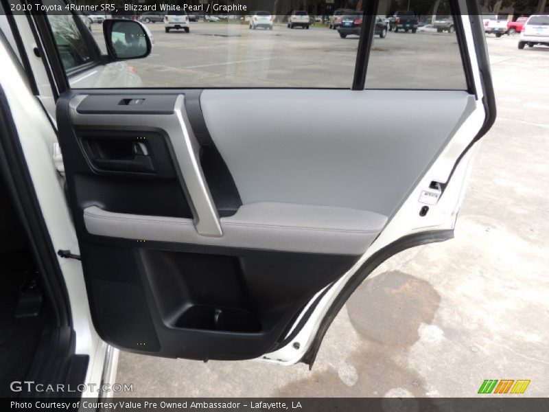Blizzard White Pearl / Graphite 2010 Toyota 4Runner SR5