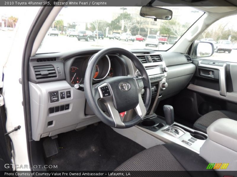 Blizzard White Pearl / Graphite 2010 Toyota 4Runner SR5