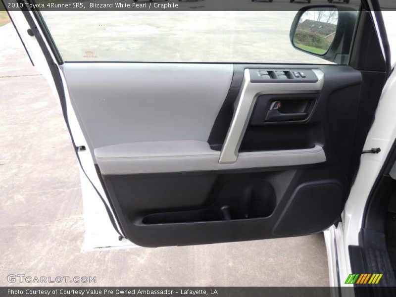 Blizzard White Pearl / Graphite 2010 Toyota 4Runner SR5