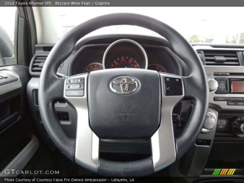 Blizzard White Pearl / Graphite 2010 Toyota 4Runner SR5