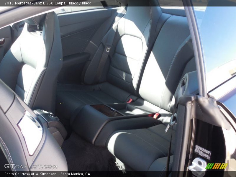 Black / Black 2013 Mercedes-Benz E 350 Coupe