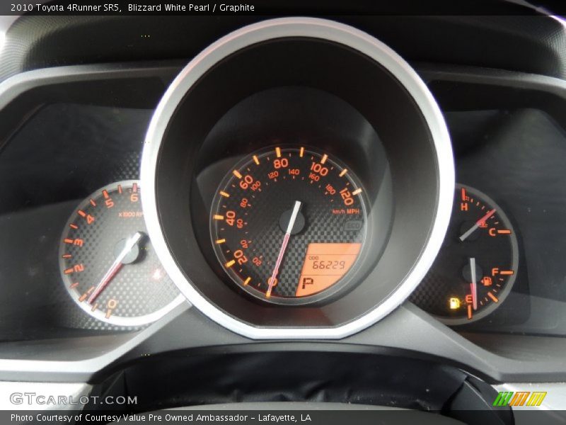 Blizzard White Pearl / Graphite 2010 Toyota 4Runner SR5