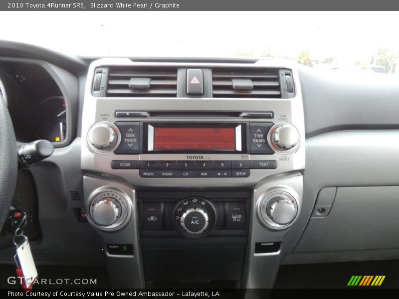 Blizzard White Pearl / Graphite 2010 Toyota 4Runner SR5