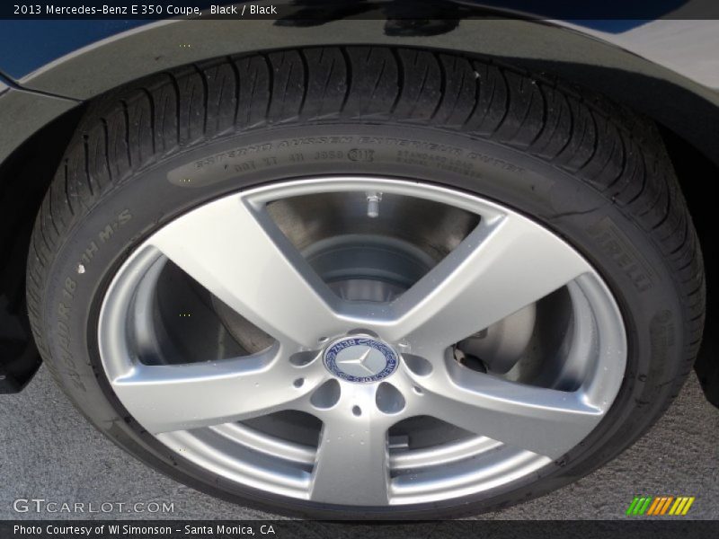 Black / Black 2013 Mercedes-Benz E 350 Coupe