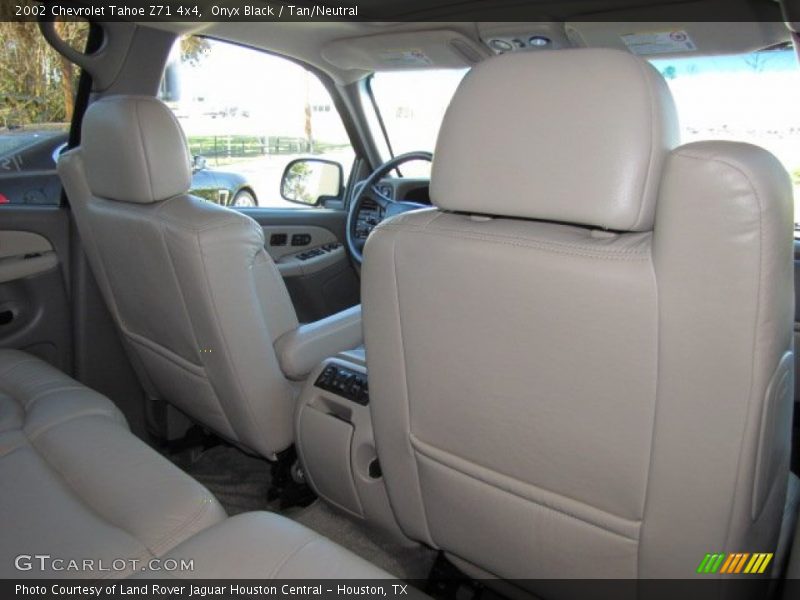 Onyx Black / Tan/Neutral 2002 Chevrolet Tahoe Z71 4x4