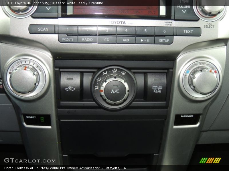 Blizzard White Pearl / Graphite 2010 Toyota 4Runner SR5