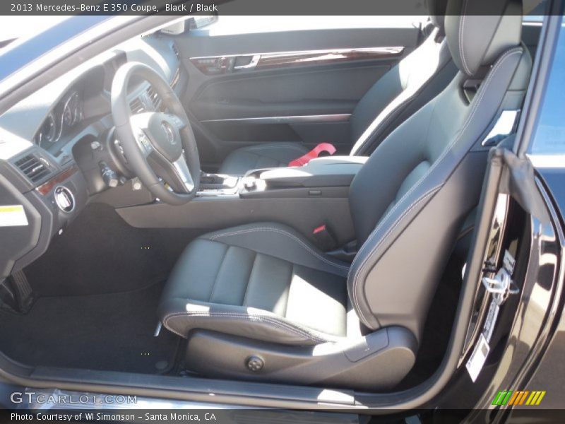 Black / Black 2013 Mercedes-Benz E 350 Coupe