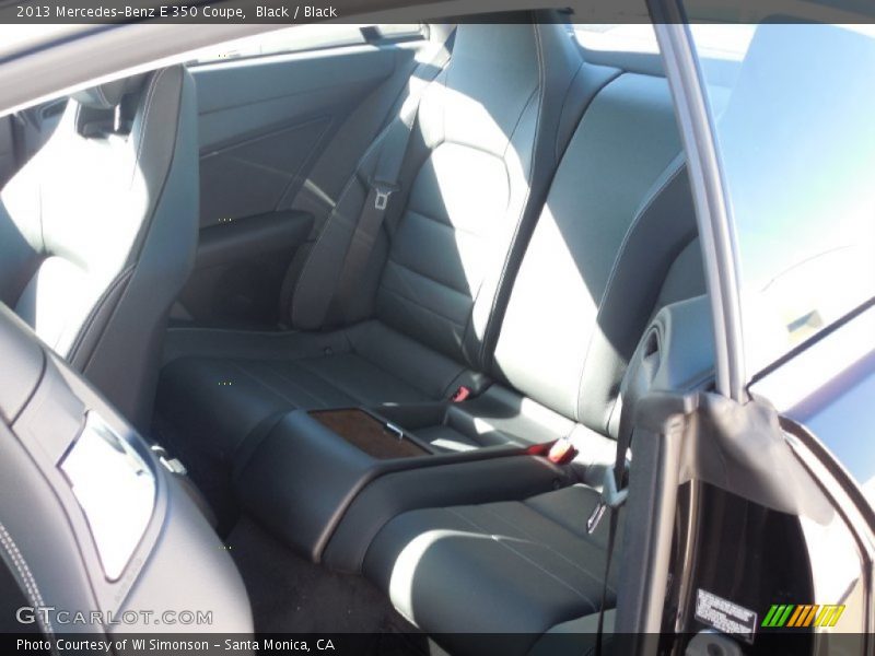 Black / Black 2013 Mercedes-Benz E 350 Coupe