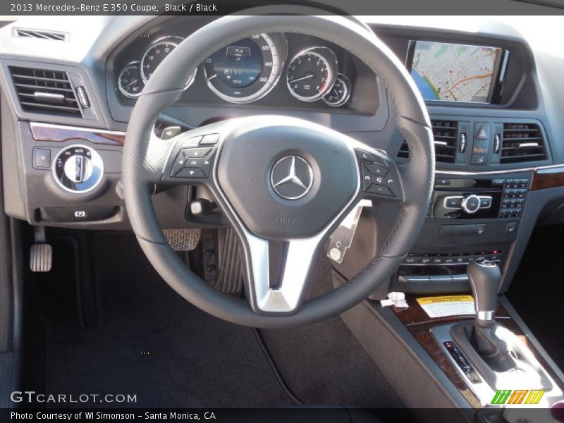 Black / Black 2013 Mercedes-Benz E 350 Coupe
