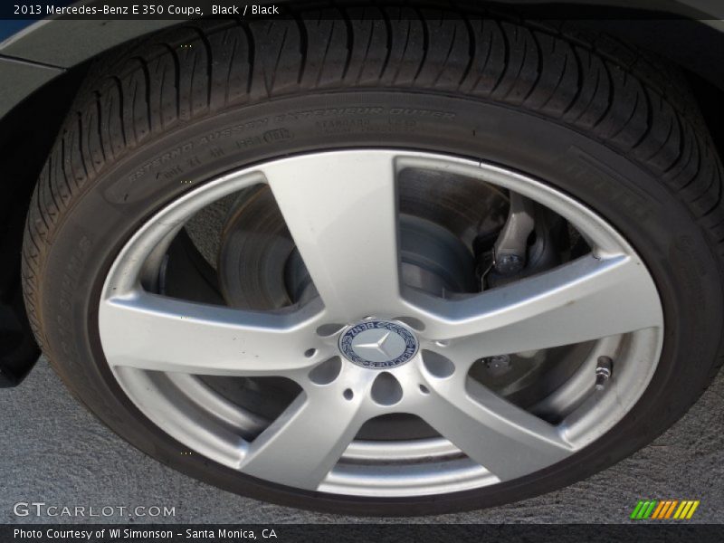 Black / Black 2013 Mercedes-Benz E 350 Coupe