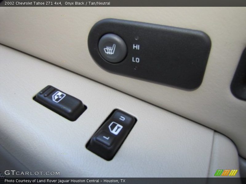 Onyx Black / Tan/Neutral 2002 Chevrolet Tahoe Z71 4x4