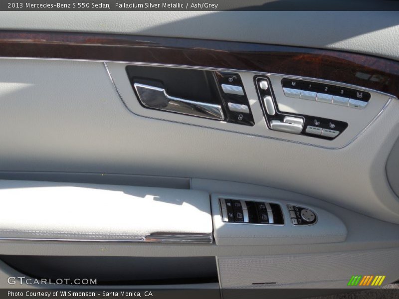 Palladium Silver Metallic / Ash/Grey 2013 Mercedes-Benz S 550 Sedan