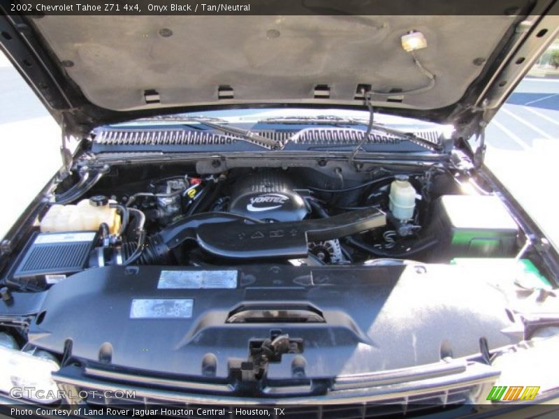Onyx Black / Tan/Neutral 2002 Chevrolet Tahoe Z71 4x4