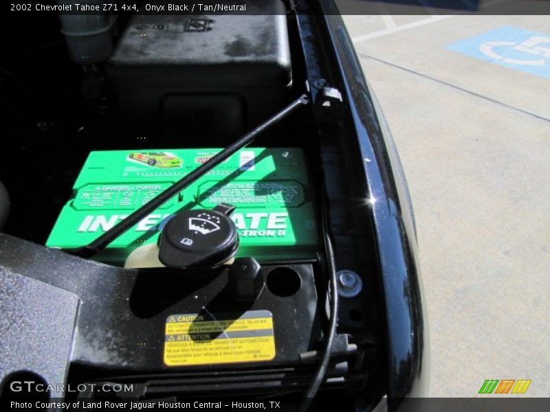 Onyx Black / Tan/Neutral 2002 Chevrolet Tahoe Z71 4x4