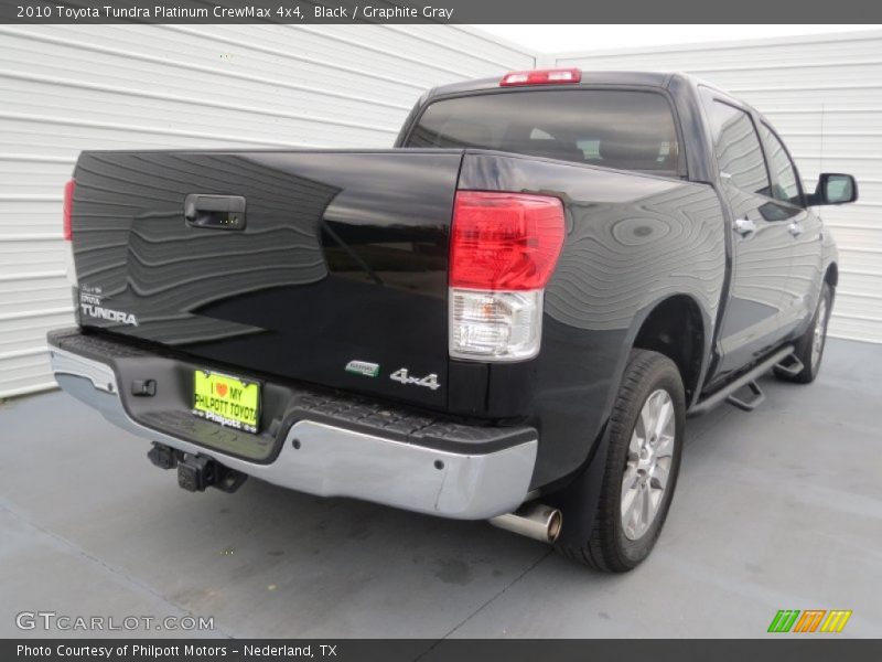 Black / Graphite Gray 2010 Toyota Tundra Platinum CrewMax 4x4