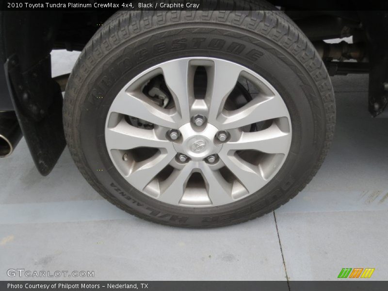 Black / Graphite Gray 2010 Toyota Tundra Platinum CrewMax 4x4