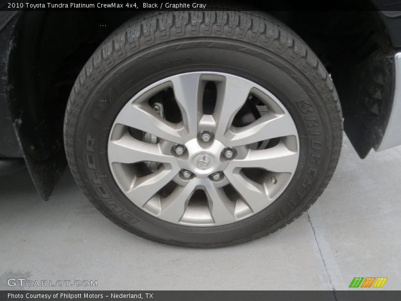 Black / Graphite Gray 2010 Toyota Tundra Platinum CrewMax 4x4