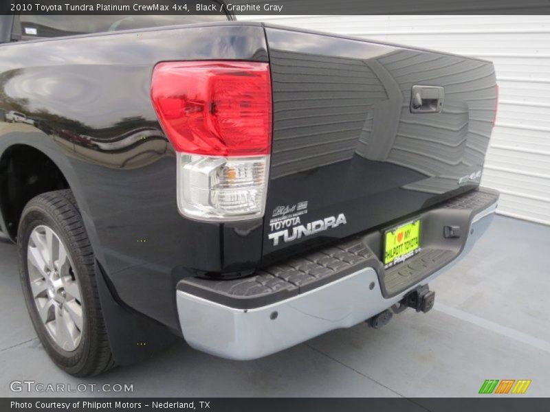 Black / Graphite Gray 2010 Toyota Tundra Platinum CrewMax 4x4