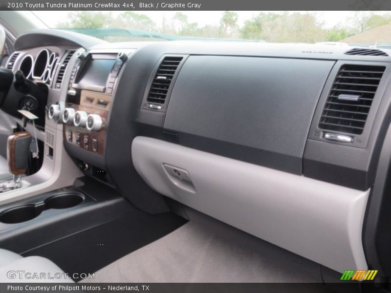 Dashboard of 2010 Tundra Platinum CrewMax 4x4