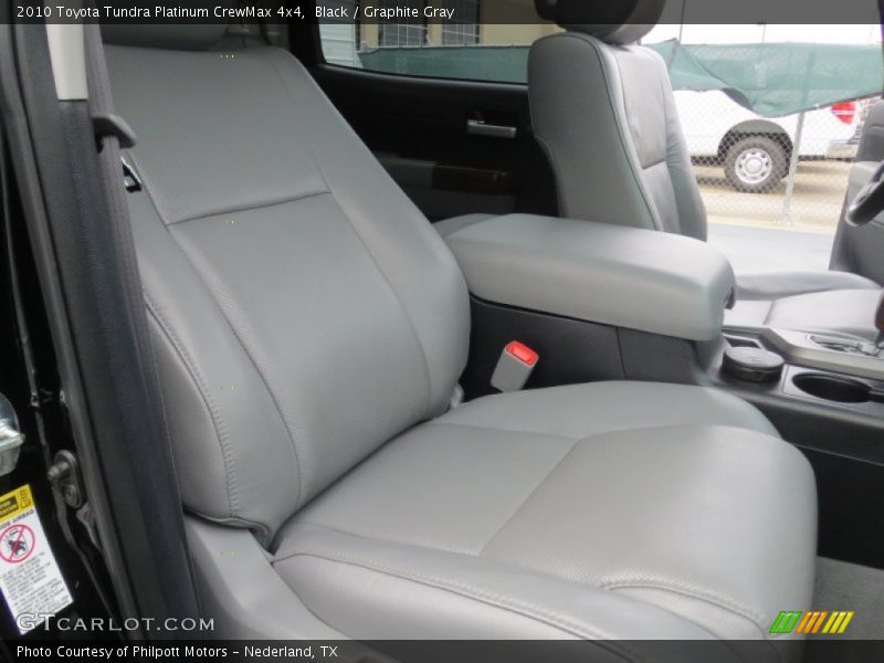 Black / Graphite Gray 2010 Toyota Tundra Platinum CrewMax 4x4