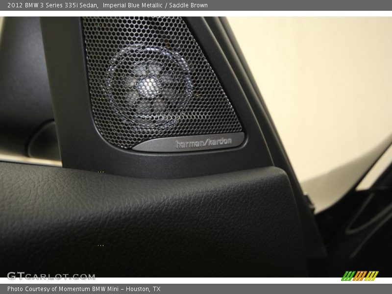 Imperial Blue Metallic / Saddle Brown 2012 BMW 3 Series 335i Sedan