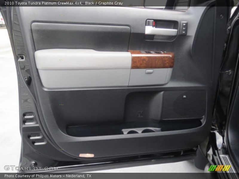 Black / Graphite Gray 2010 Toyota Tundra Platinum CrewMax 4x4