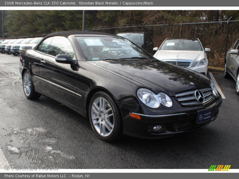 Front 3/4 View of 2008 CLK 350 Cabriolet