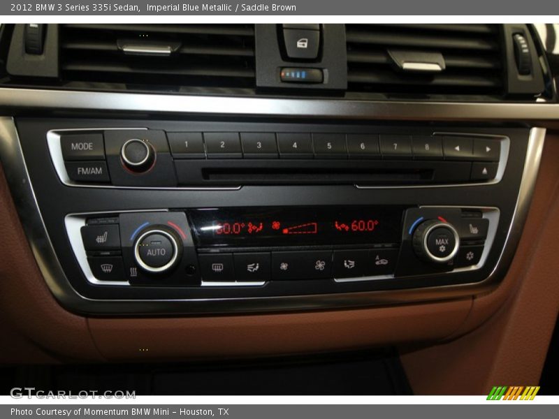 Imperial Blue Metallic / Saddle Brown 2012 BMW 3 Series 335i Sedan