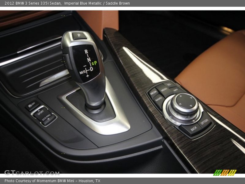 Imperial Blue Metallic / Saddle Brown 2012 BMW 3 Series 335i Sedan