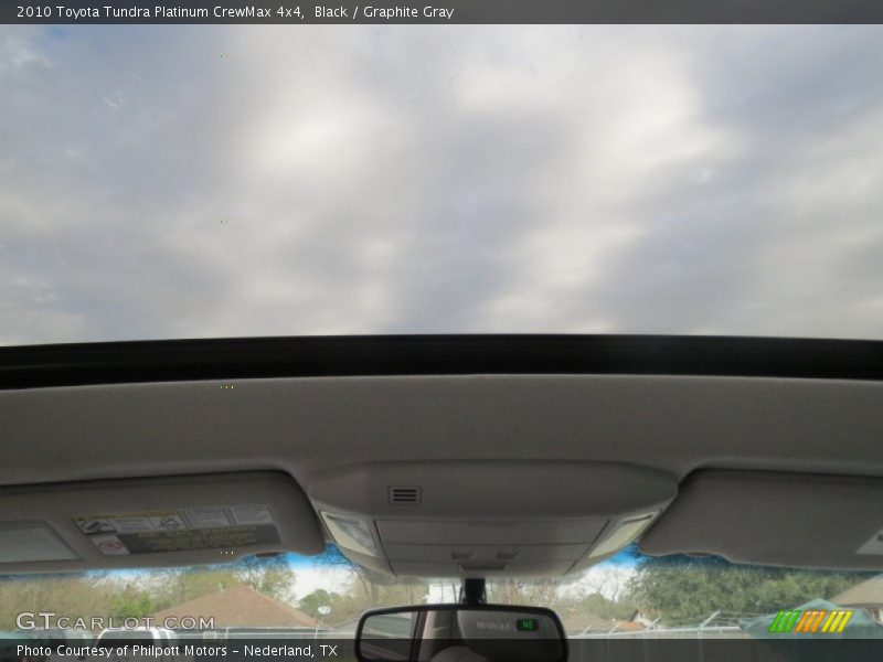 Black / Graphite Gray 2010 Toyota Tundra Platinum CrewMax 4x4