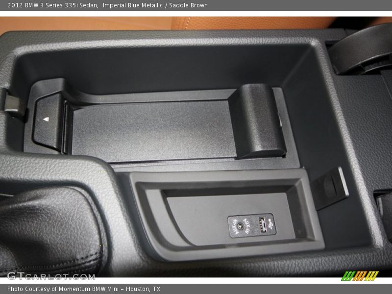 Imperial Blue Metallic / Saddle Brown 2012 BMW 3 Series 335i Sedan