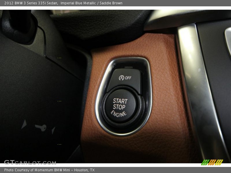 Imperial Blue Metallic / Saddle Brown 2012 BMW 3 Series 335i Sedan