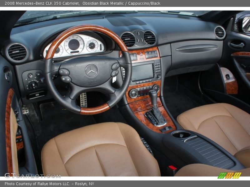  2008 CLK 350 Cabriolet Cappuccino/Black Interior